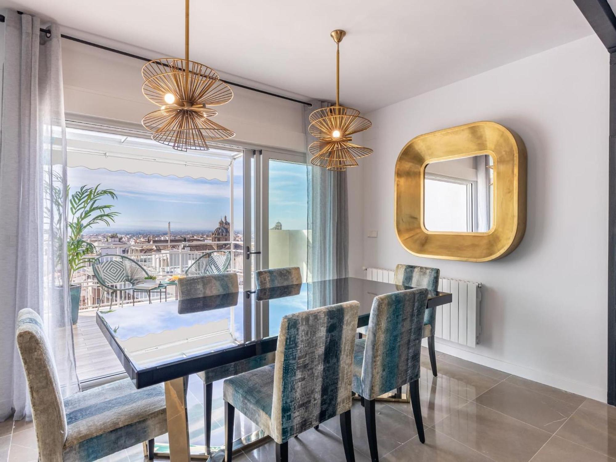 Appartamento Luxury Alhambra Penthouse Collection Gran Via Granada Esterno foto