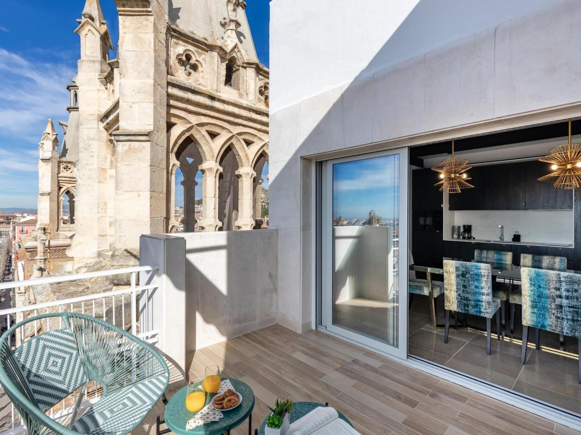 Appartamento Luxury Alhambra Penthouse Collection Gran Via Granada Esterno foto